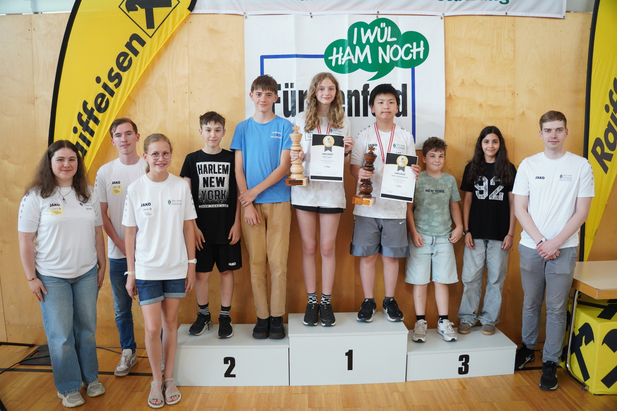 Sieger bei den ÖM U12/U14 in Fürstenfeld