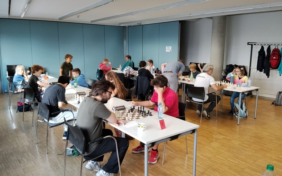 1. Schach Sparring Turnier im Grazer Jugendschachzentrum